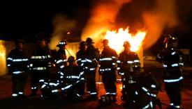 IFCO members pose for a photo during handline operation drill. (1/23/10)